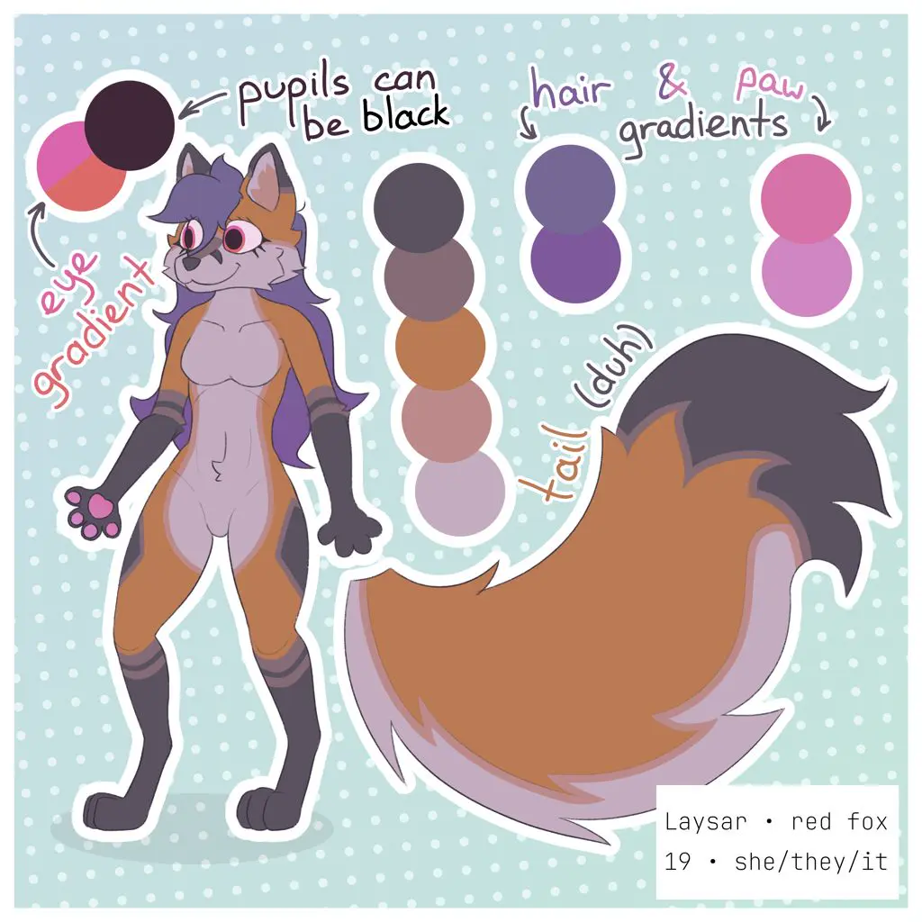 Ref sheet example